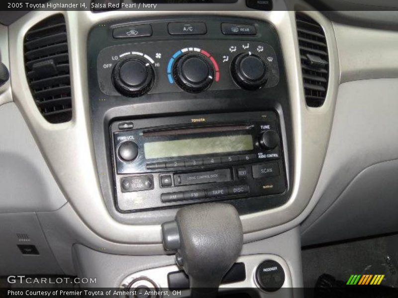 Salsa Red Pearl / Ivory 2005 Toyota Highlander I4