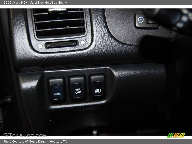 Steel Blue Metallic / Ebony 2006 Acura MDX