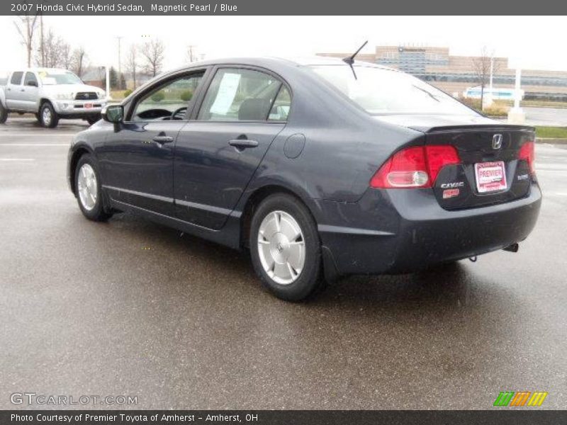 Magnetic Pearl / Blue 2007 Honda Civic Hybrid Sedan