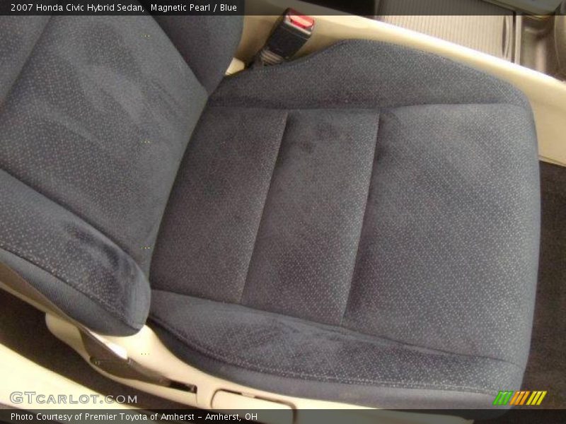 Magnetic Pearl / Blue 2007 Honda Civic Hybrid Sedan