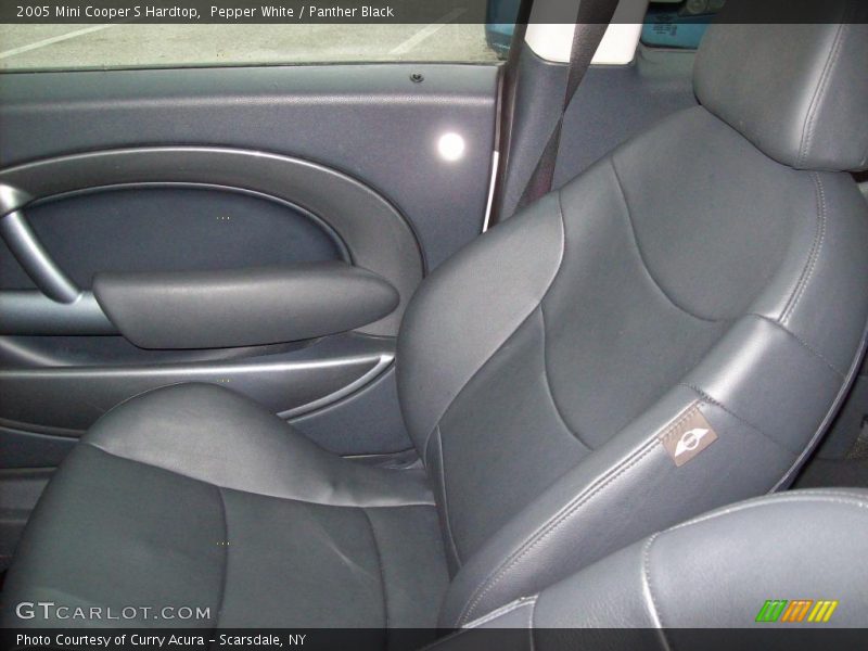 Pepper White / Panther Black 2005 Mini Cooper S Hardtop