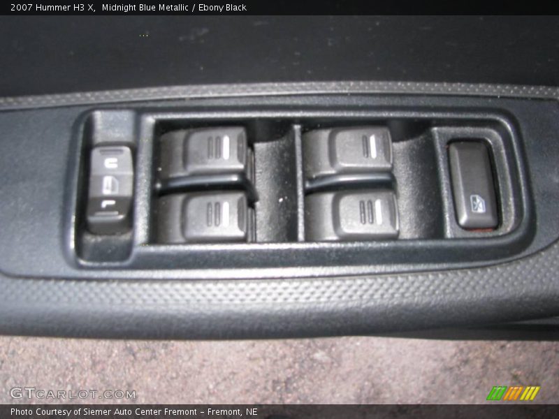Midnight Blue Metallic / Ebony Black 2007 Hummer H3 X
