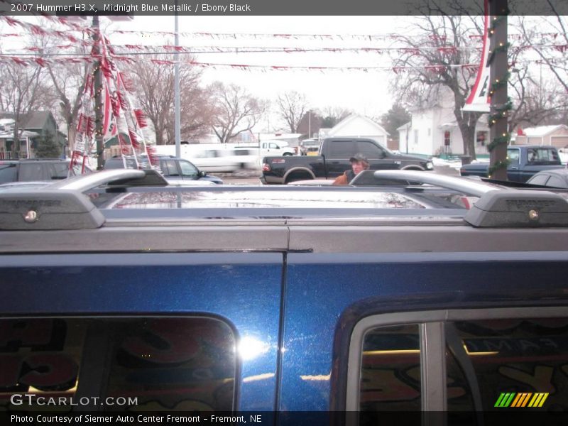 Midnight Blue Metallic / Ebony Black 2007 Hummer H3 X