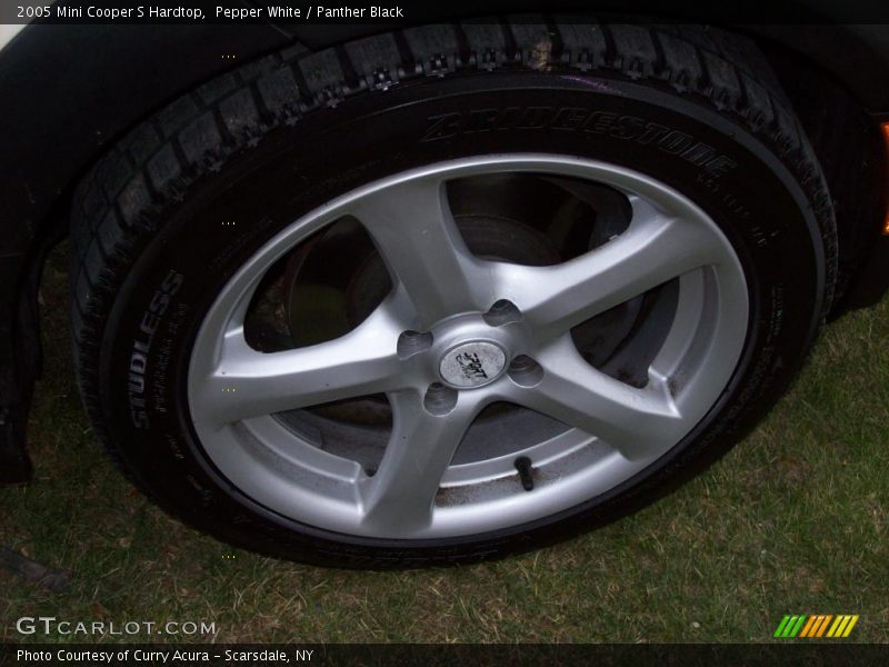 Pepper White / Panther Black 2005 Mini Cooper S Hardtop