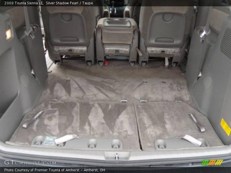 Silver Shadow Pearl / Taupe 2009 Toyota Sienna LE