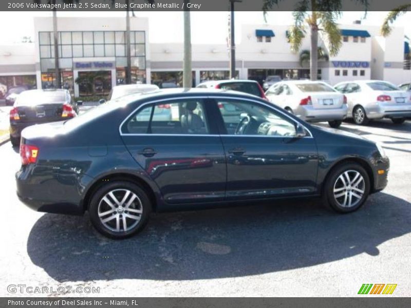 Blue Graphite Metallic / Grey 2006 Volkswagen Jetta 2.5 Sedan
