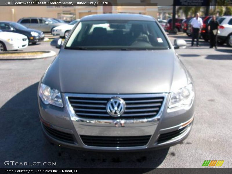 United Gray / Black 2008 Volkswagen Passat Komfort Sedan