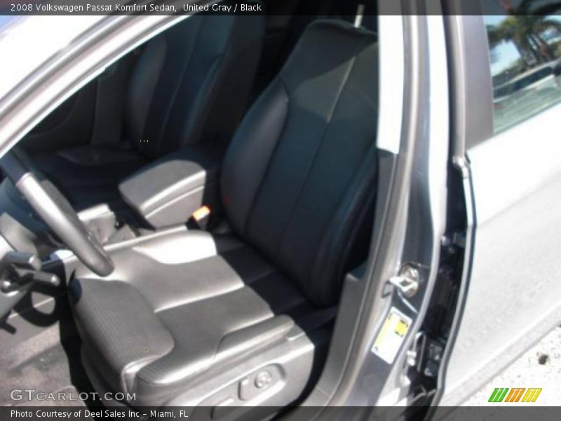 United Gray / Black 2008 Volkswagen Passat Komfort Sedan