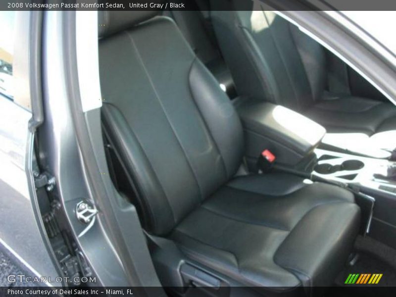 United Gray / Black 2008 Volkswagen Passat Komfort Sedan