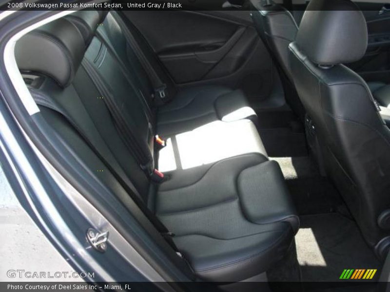 United Gray / Black 2008 Volkswagen Passat Komfort Sedan