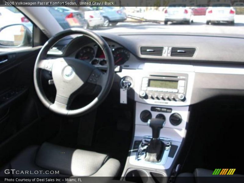 United Gray / Black 2008 Volkswagen Passat Komfort Sedan