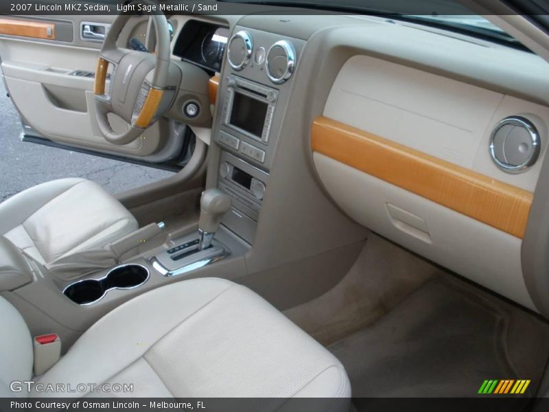 Light Sage Metallic / Sand 2007 Lincoln MKZ Sedan