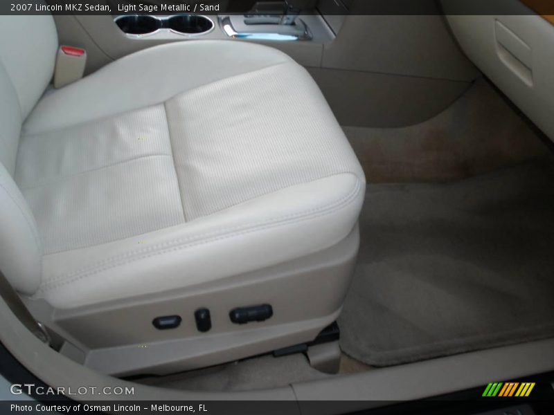 Light Sage Metallic / Sand 2007 Lincoln MKZ Sedan