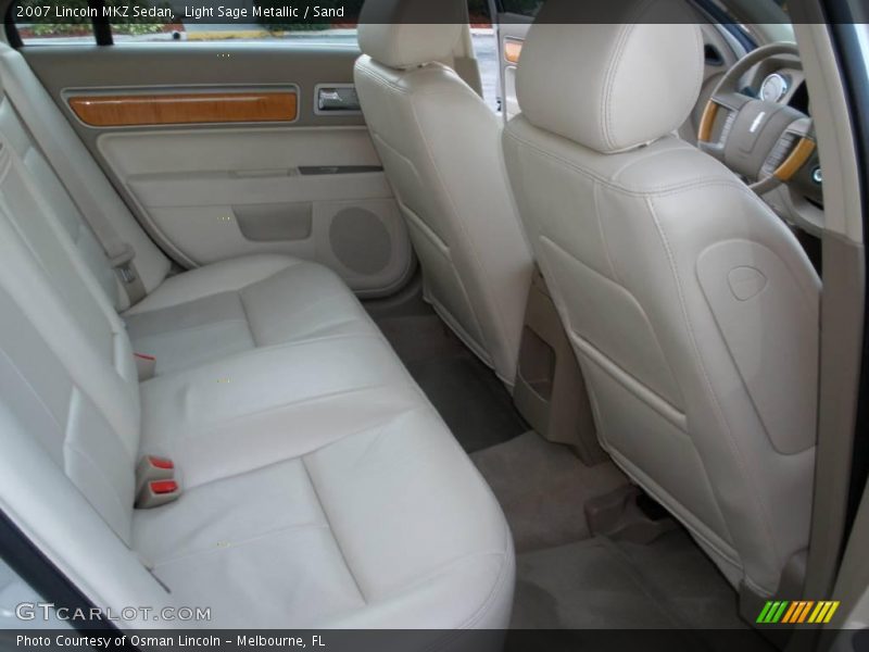 Light Sage Metallic / Sand 2007 Lincoln MKZ Sedan