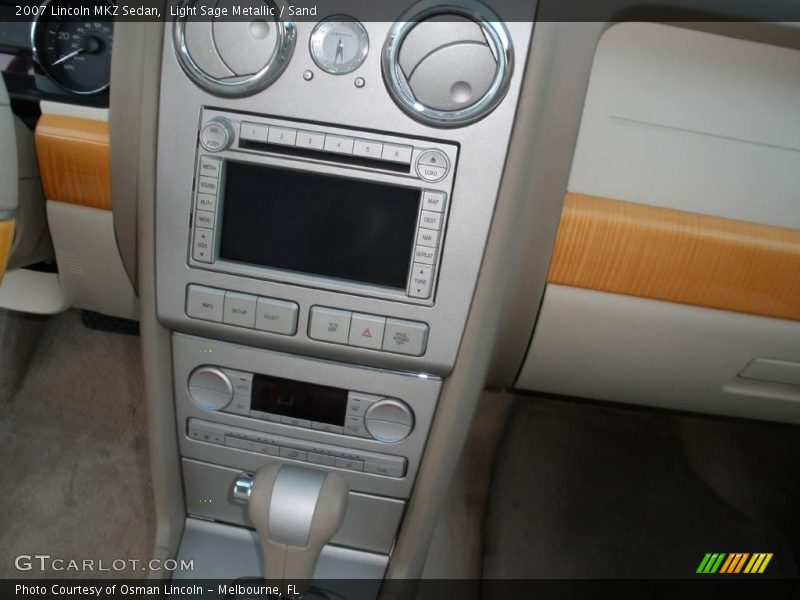 Light Sage Metallic / Sand 2007 Lincoln MKZ Sedan