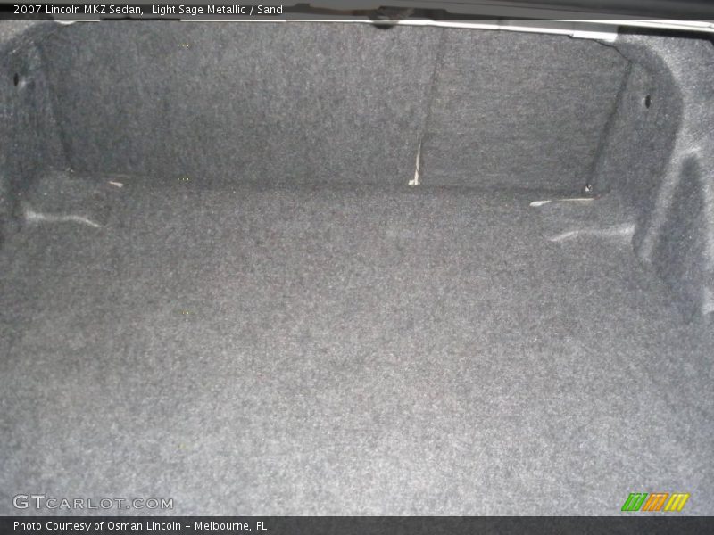 Light Sage Metallic / Sand 2007 Lincoln MKZ Sedan