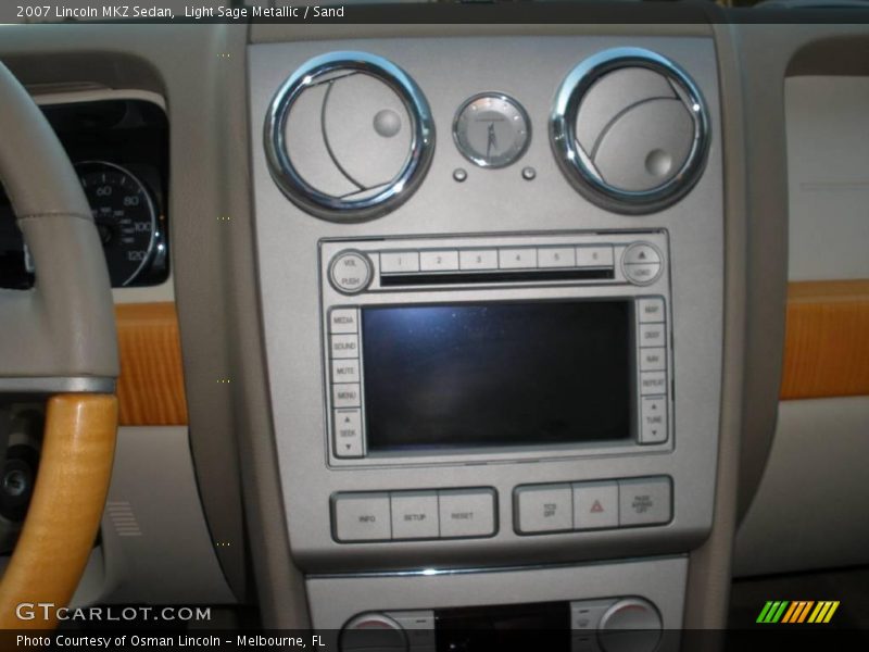 Light Sage Metallic / Sand 2007 Lincoln MKZ Sedan