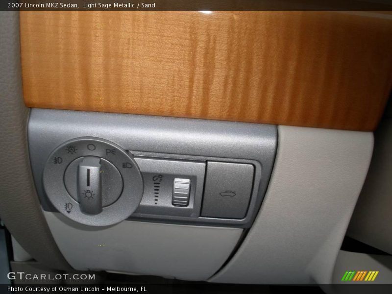 Light Sage Metallic / Sand 2007 Lincoln MKZ Sedan