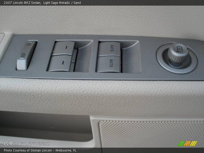 Light Sage Metallic / Sand 2007 Lincoln MKZ Sedan