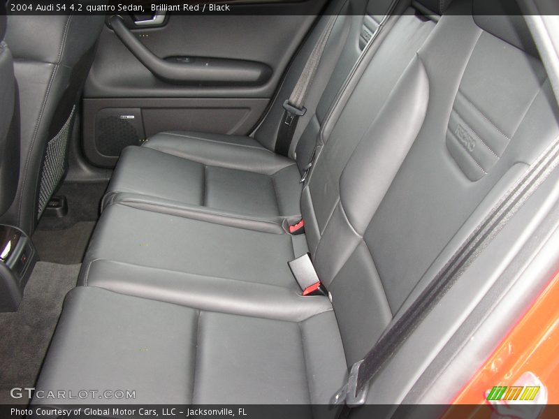 Brilliant Red / Black 2004 Audi S4 4.2 quattro Sedan