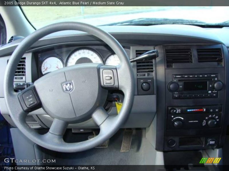 Atlantic Blue Pearl / Medium Slate Gray 2005 Dodge Durango SXT 4x4