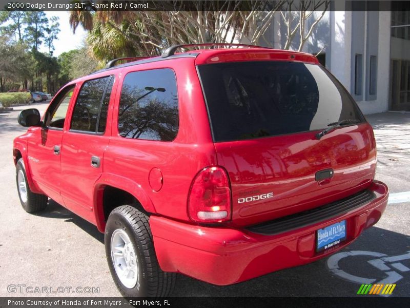 Flame Red / Camel 2000 Dodge Durango SLT