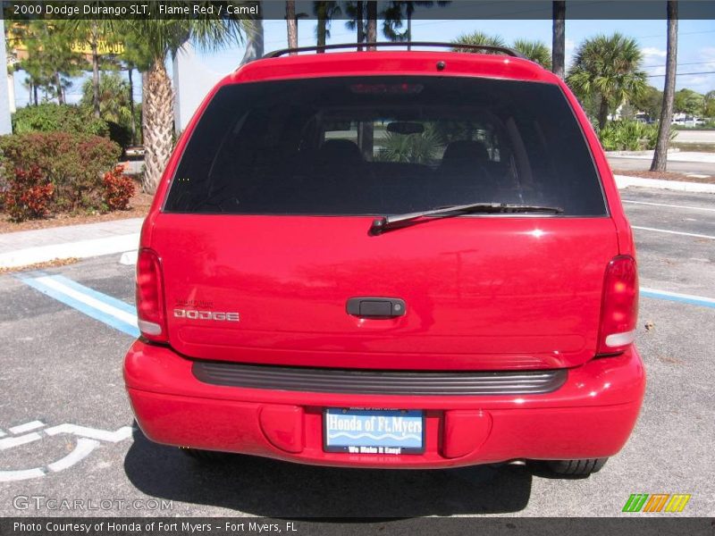 Flame Red / Camel 2000 Dodge Durango SLT