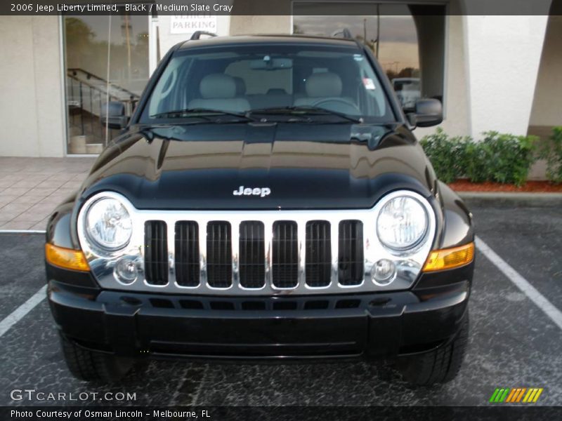 Black / Medium Slate Gray 2006 Jeep Liberty Limited