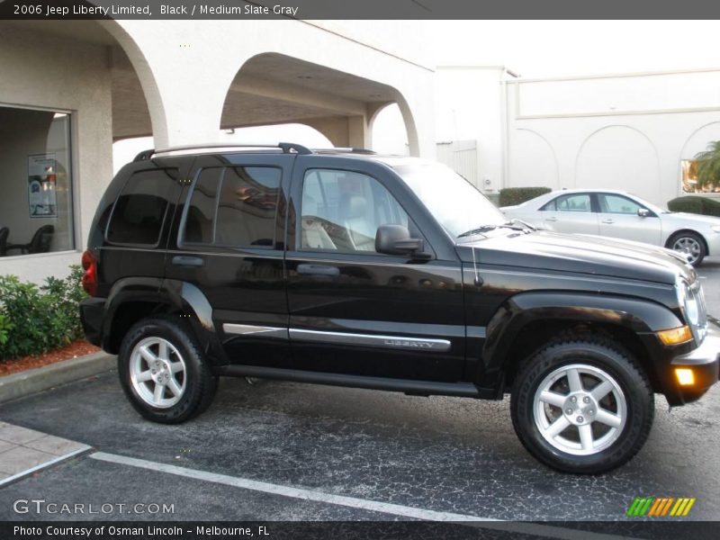 Black / Medium Slate Gray 2006 Jeep Liberty Limited
