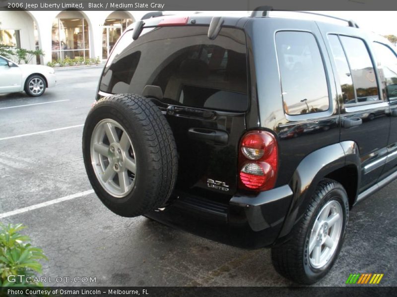 Black / Medium Slate Gray 2006 Jeep Liberty Limited
