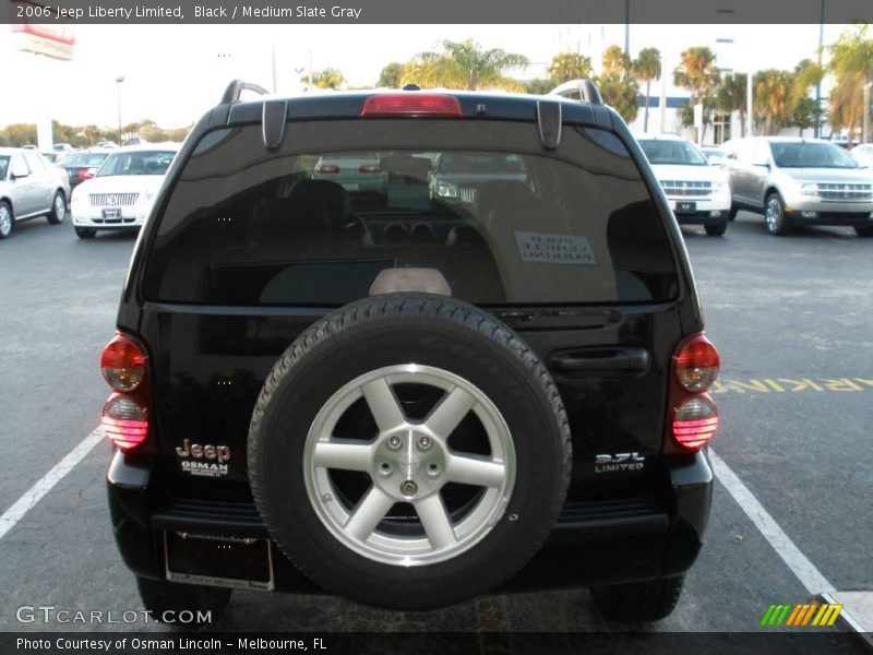 Black / Medium Slate Gray 2006 Jeep Liberty Limited