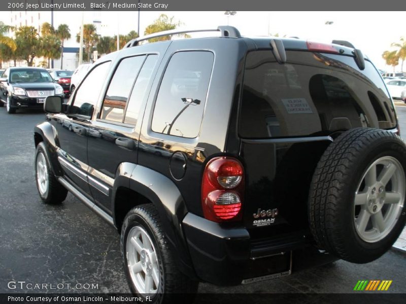 Black / Medium Slate Gray 2006 Jeep Liberty Limited