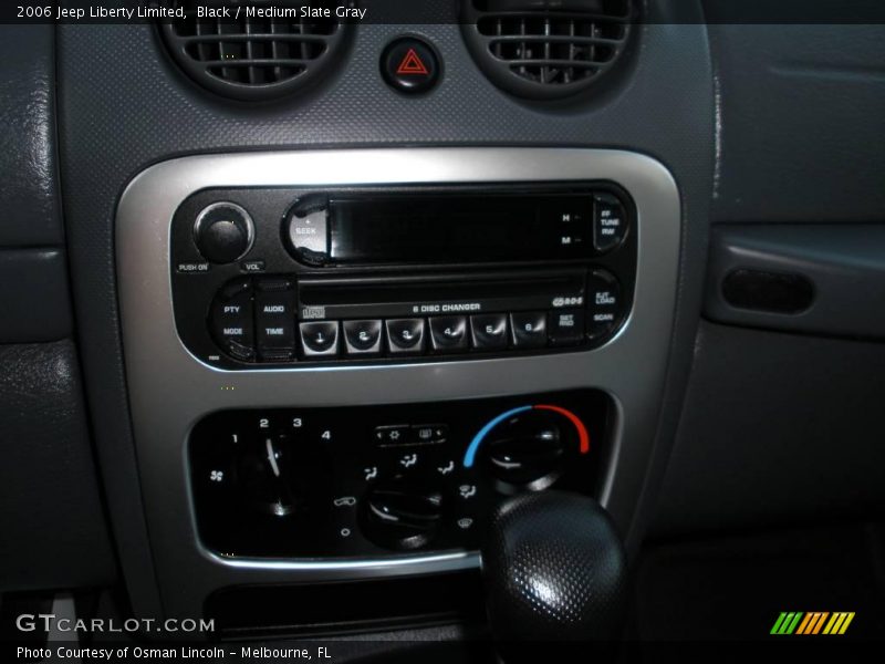 Black / Medium Slate Gray 2006 Jeep Liberty Limited