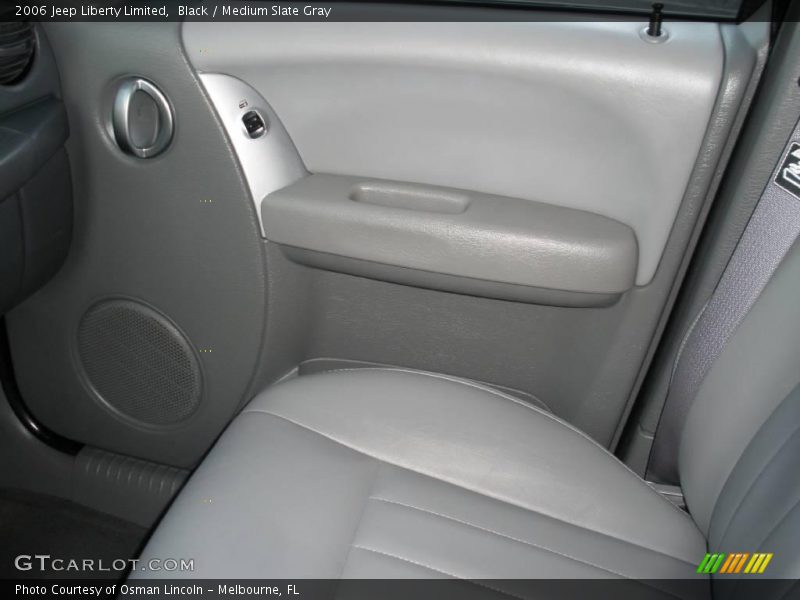 Black / Medium Slate Gray 2006 Jeep Liberty Limited