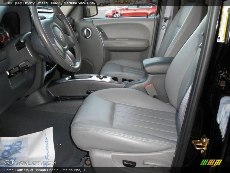 Black / Medium Slate Gray 2006 Jeep Liberty Limited
