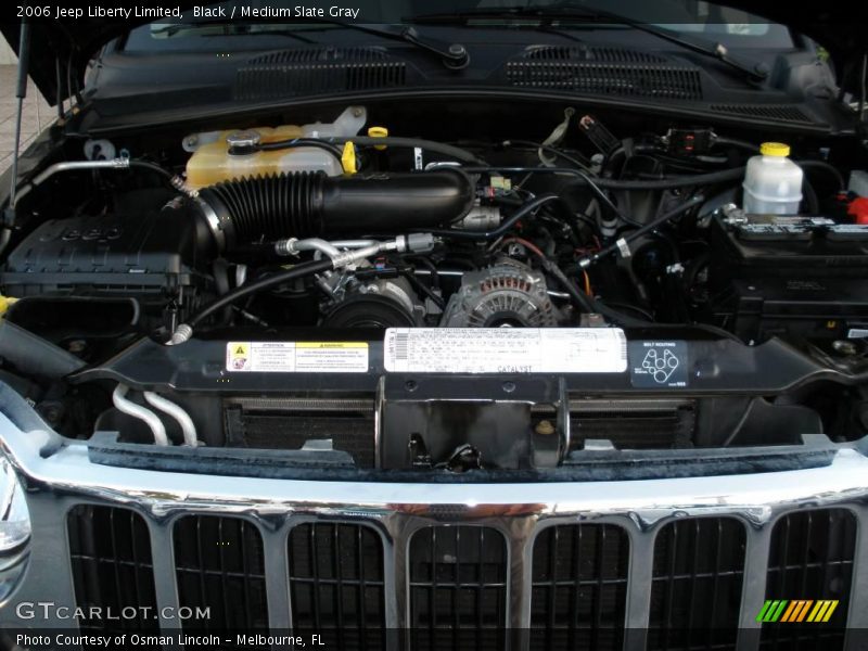 Black / Medium Slate Gray 2006 Jeep Liberty Limited