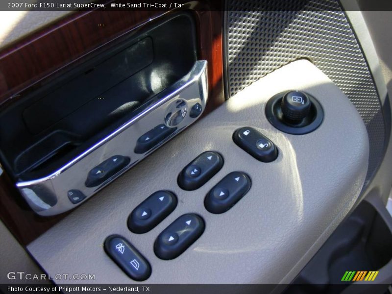 White Sand Tri-Coat / Tan 2007 Ford F150 Lariat SuperCrew