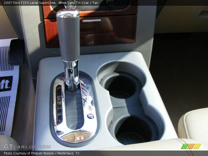 White Sand Tri-Coat / Tan 2007 Ford F150 Lariat SuperCrew