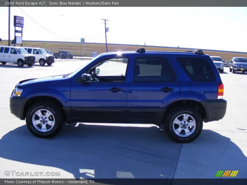 Sonic Blue Metallic / Medium/Dark Flint 2006 Ford Escape XLT