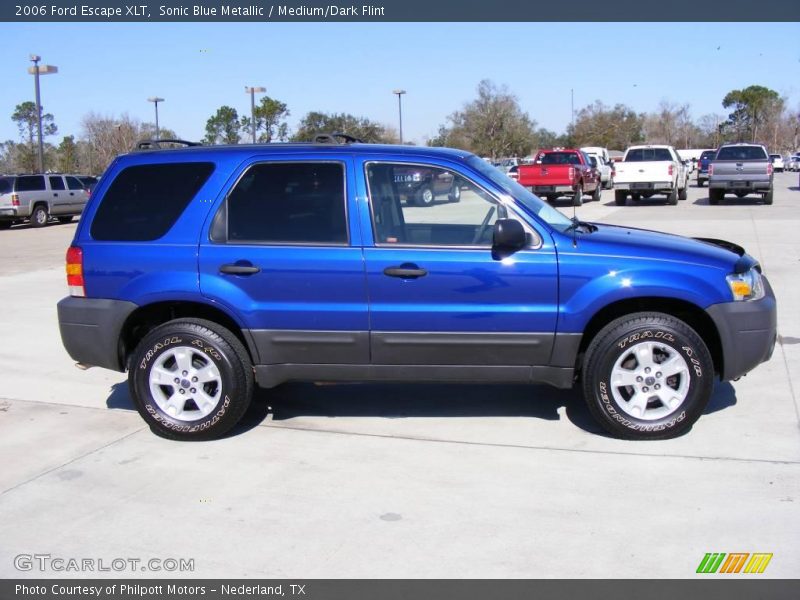 Sonic Blue Metallic / Medium/Dark Flint 2006 Ford Escape XLT