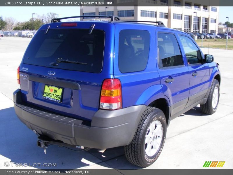 Sonic Blue Metallic / Medium/Dark Flint 2006 Ford Escape XLT