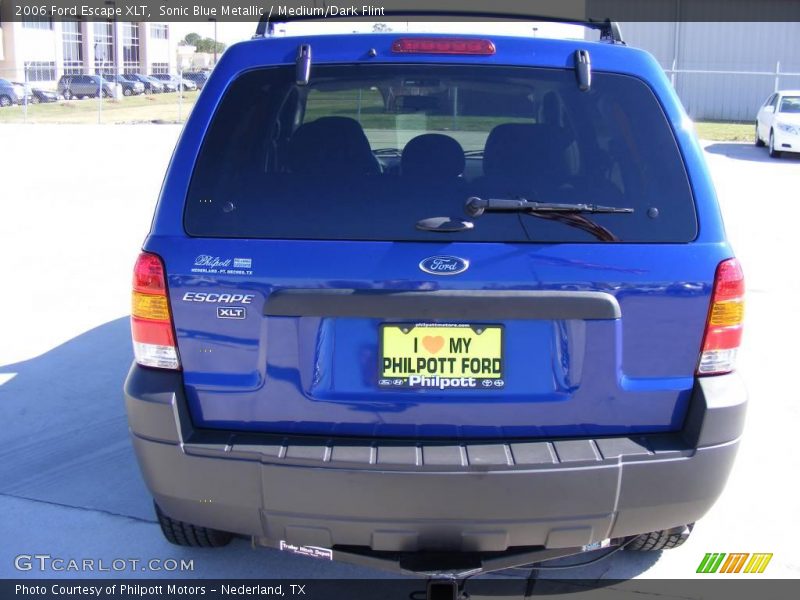 Sonic Blue Metallic / Medium/Dark Flint 2006 Ford Escape XLT