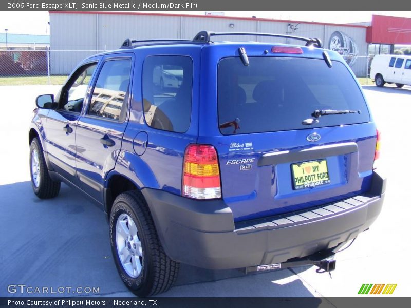 Sonic Blue Metallic / Medium/Dark Flint 2006 Ford Escape XLT