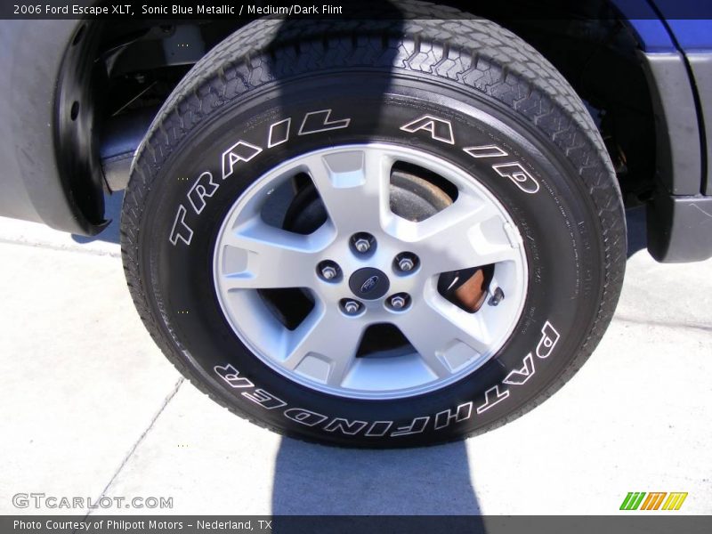 Sonic Blue Metallic / Medium/Dark Flint 2006 Ford Escape XLT