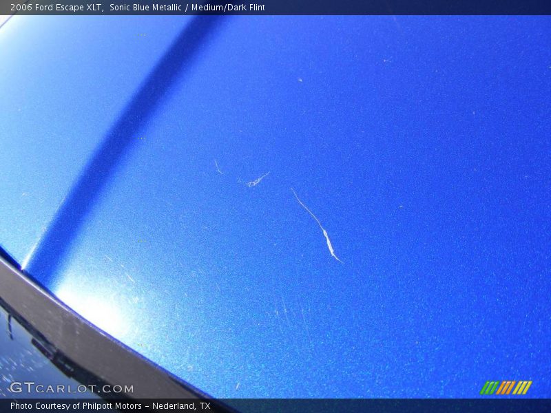 Sonic Blue Metallic / Medium/Dark Flint 2006 Ford Escape XLT
