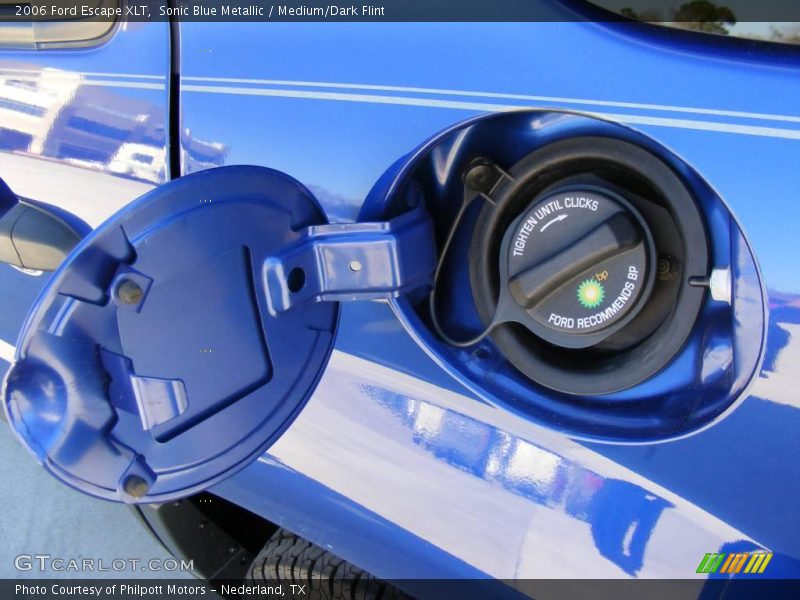 Sonic Blue Metallic / Medium/Dark Flint 2006 Ford Escape XLT