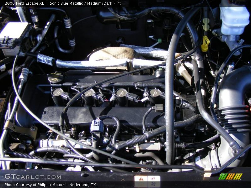 Sonic Blue Metallic / Medium/Dark Flint 2006 Ford Escape XLT