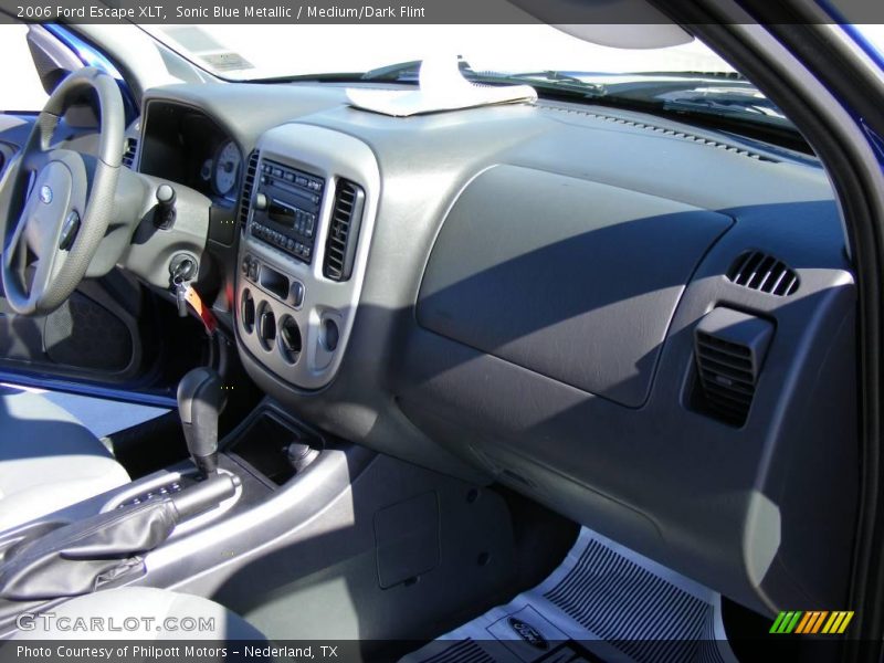 Sonic Blue Metallic / Medium/Dark Flint 2006 Ford Escape XLT