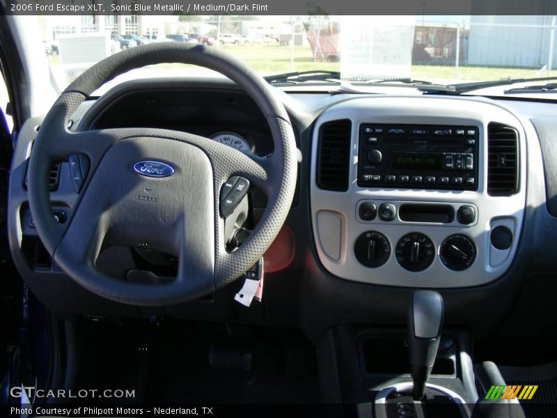 Sonic Blue Metallic / Medium/Dark Flint 2006 Ford Escape XLT