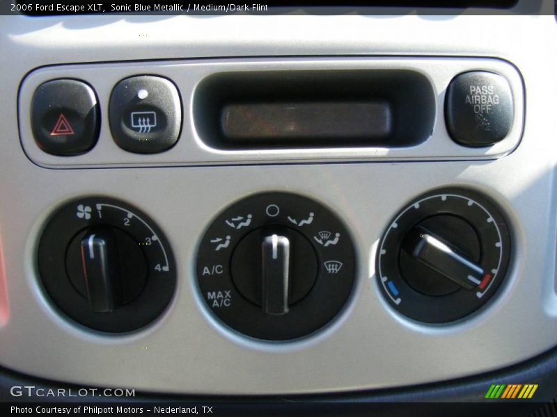 Sonic Blue Metallic / Medium/Dark Flint 2006 Ford Escape XLT